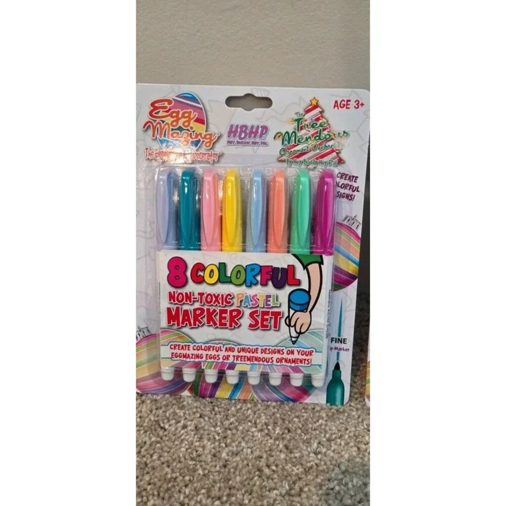 16 non toxic pastel fine tip markers